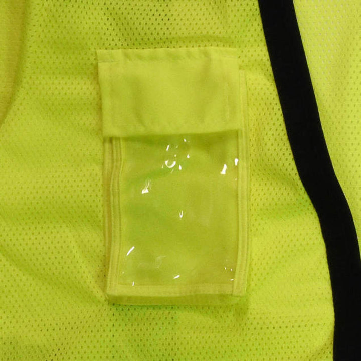 Radians SV59Z-3 Type R Class 3 Heavy Duty Mesh Surveyor Safety Vest with Zipper - Green