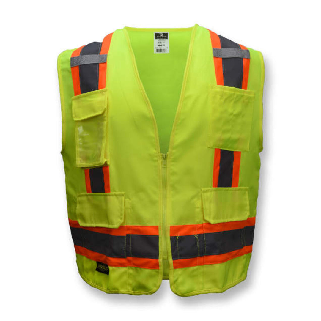 Radians SV62 Type R Class 2 Surveyor Heavy Duty Solid Twill Safety Vest