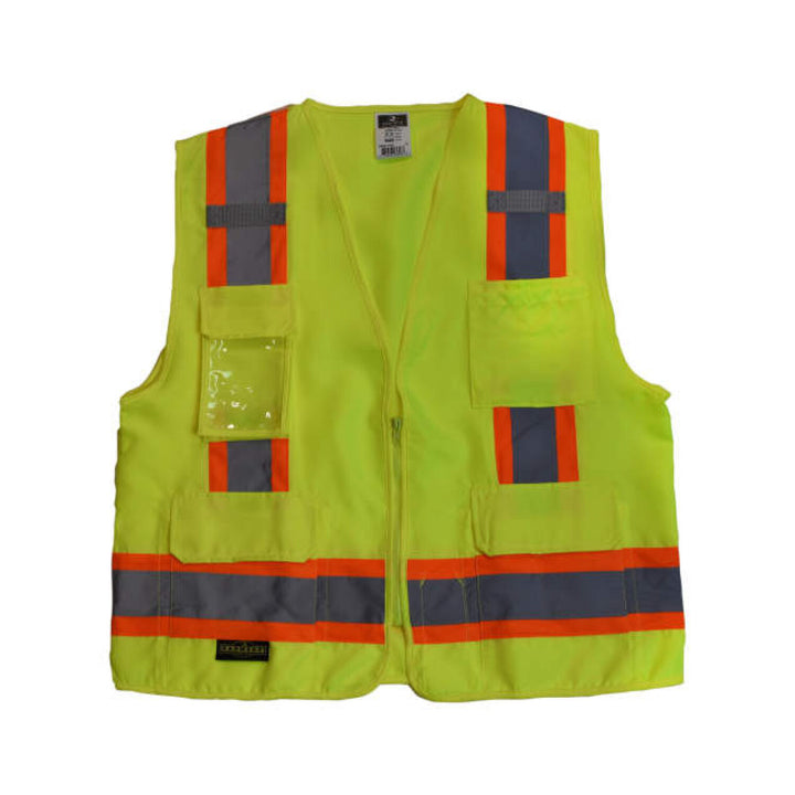 Radians SV62 Type R Class 2 Surveyor Heavy Duty Solid Twill Safety Vest
