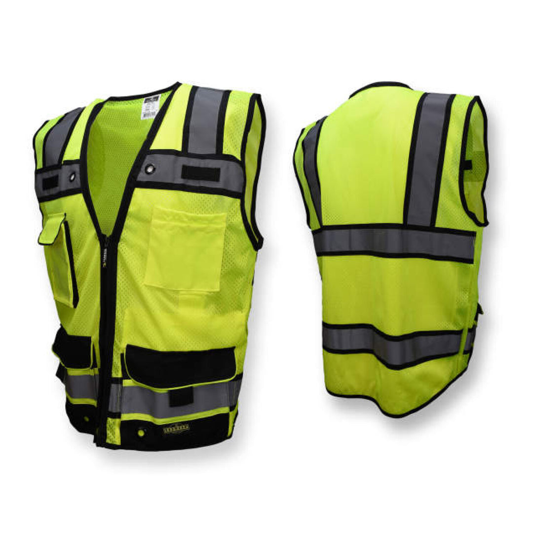 Radians SV65 Type R Class 2 Heavy Duty Mesh Surveyor with Zipper
