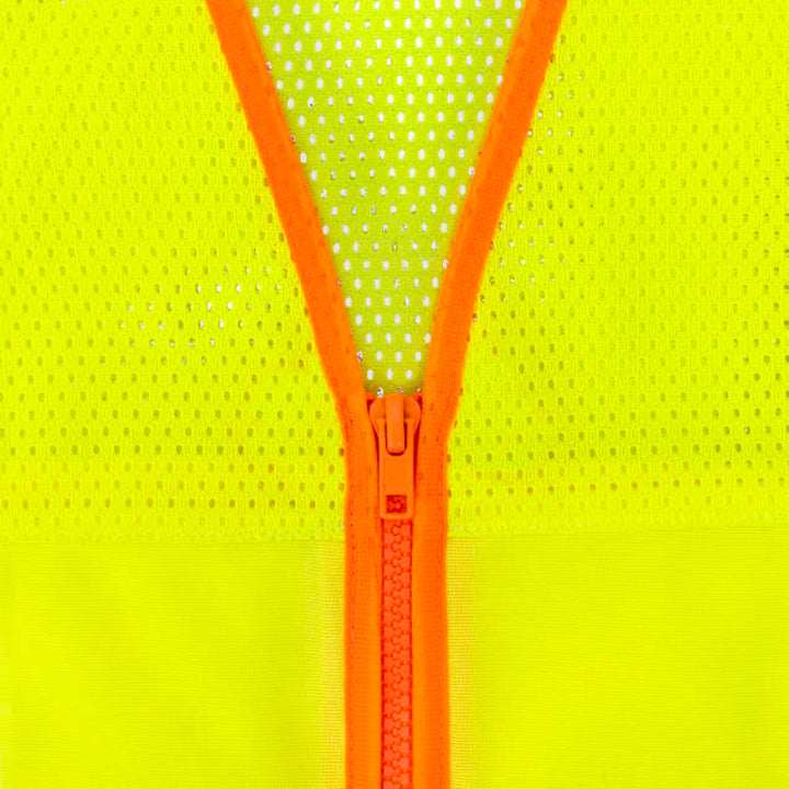 Radians SV69-2 Two Tone Type R Class 2 Mesh/Solid Surveyor Vest with Plan/Tablet Pocket