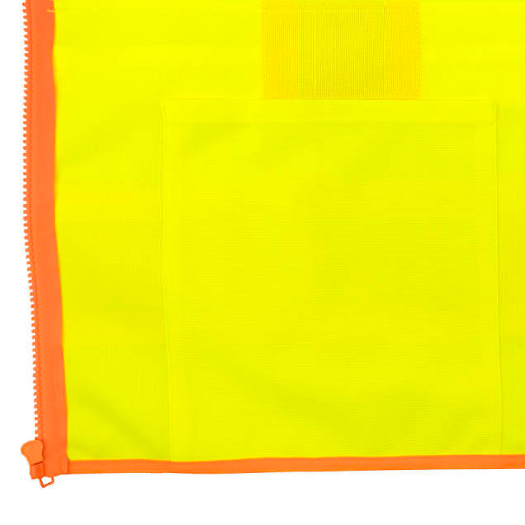 Radians SV69-2 Two Tone Type R Class 2 Mesh/Solid Surveyor Vest with Plan/Tablet Pocket
