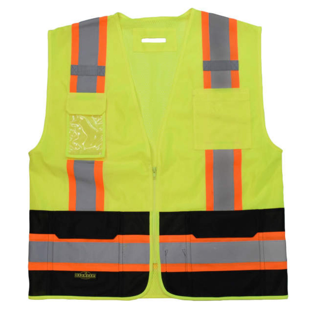 Radians SV6B Two Tone Surveyor Type R Class 2 Solid Front Mesh Back Safety Vest