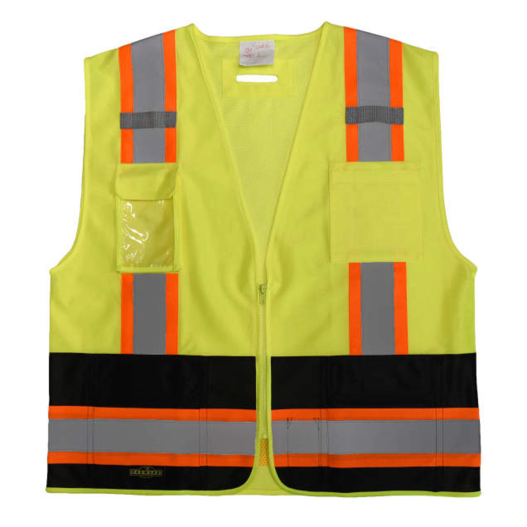 Radians SV6B Two Tone Surveyor Type R Class 2 Solid Front Mesh Back Safety Vest