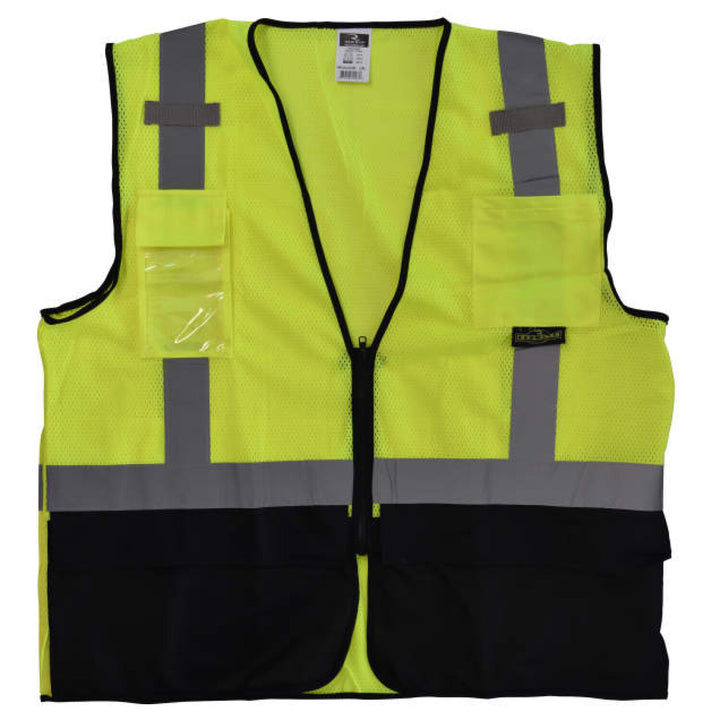 Radians SV7B Type R Class 2 Black Bottom Surveyor Safety Vest