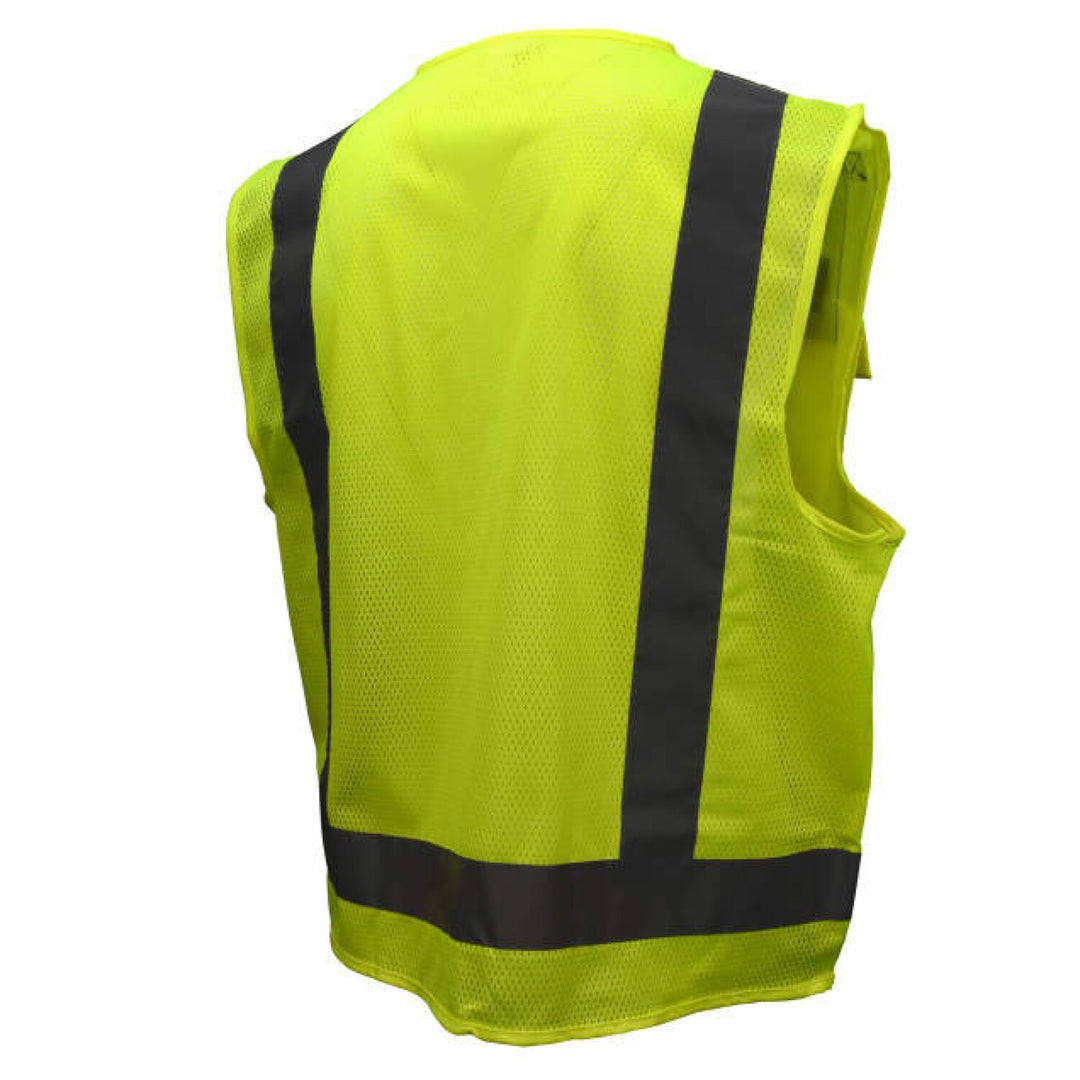 Radians SV7 Surveyor Type R Class 2 Solid/Mesh Safety Vest