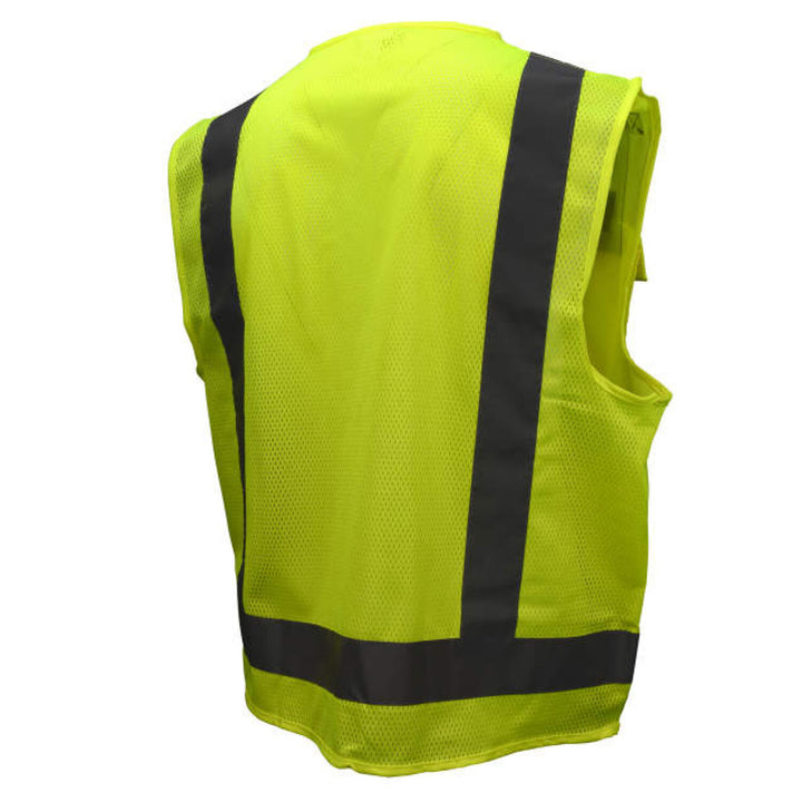 Radians SV7 Surveyor Type R Class 2 Solid/Mesh Safety Vest