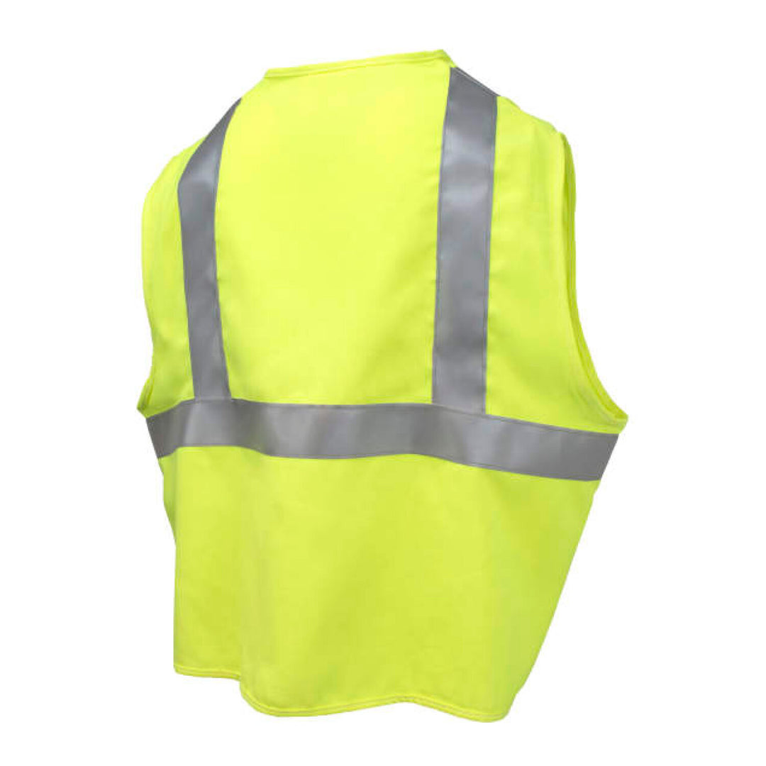 Radians SV92-M Basic Modacrylic FR Class 2 Solid Safety Vest - Green