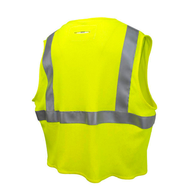 Radians SV97-M2VGMFR Premium Modacrylic FR Class 2 Mesh Safety Vest - Green
