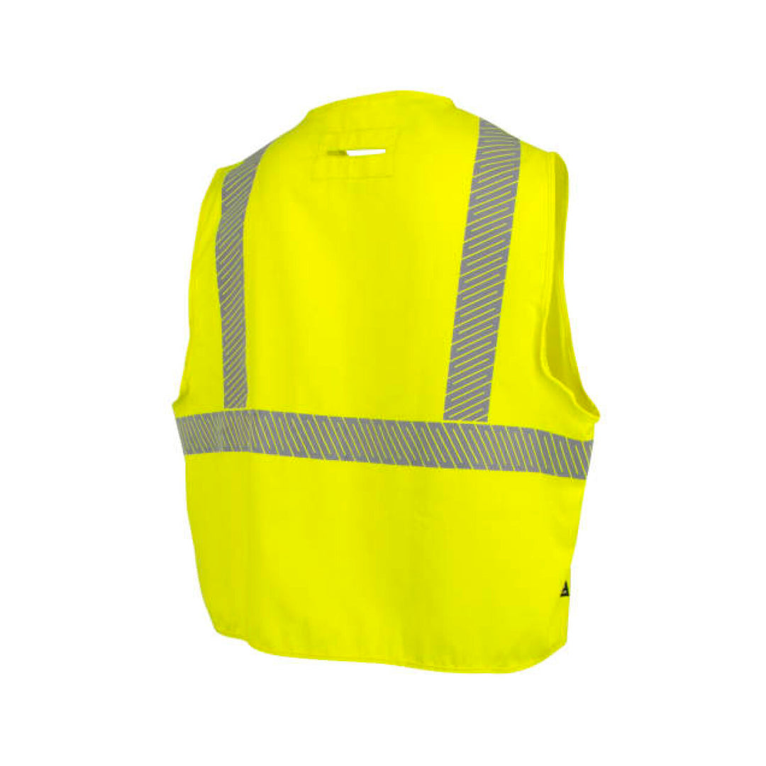 Radians SV99A 5.7 oz Class 2 DH Air Vest with Segmented Reflective Tape - Hi-Vis Green