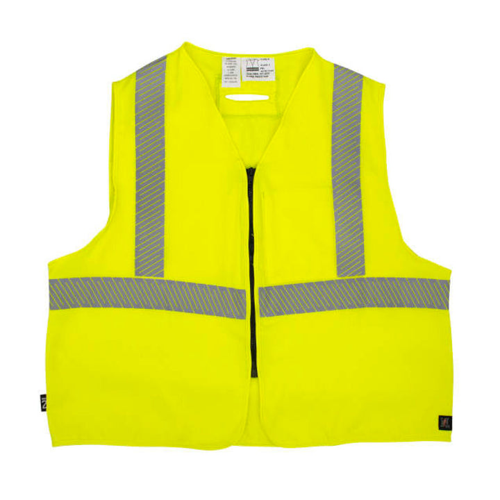 Radians SV99A 5.7 oz Class 2 DH Air Vest with Segmented Reflective Tape - Hi-Vis Green