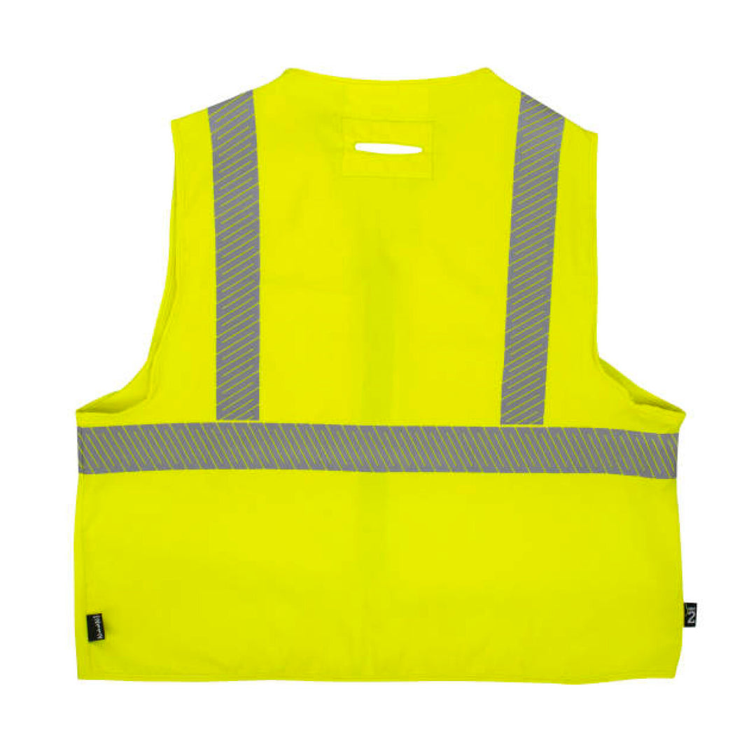 Radians SV99A 5.7 oz Class 2 DH Air Vest with Segmented Reflective Tape - Hi-Vis Green
