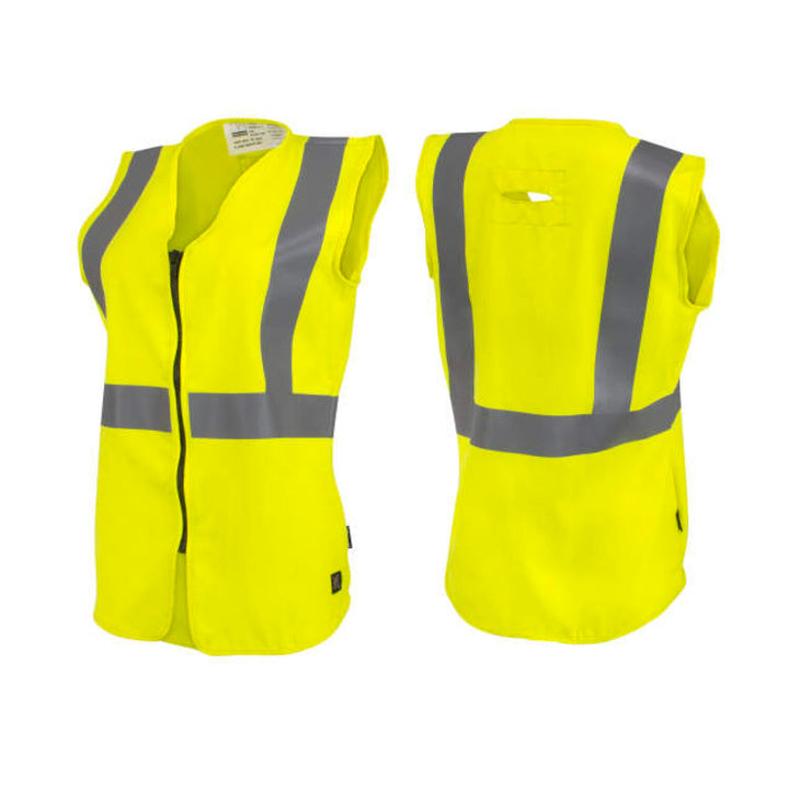 Radians SV99W Class 2 Womens FR Vest - Hi-Vis Green