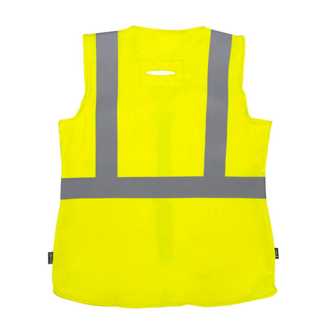 Radians SV99W Class 2 Womens FR Vest - Hi-Vis Green