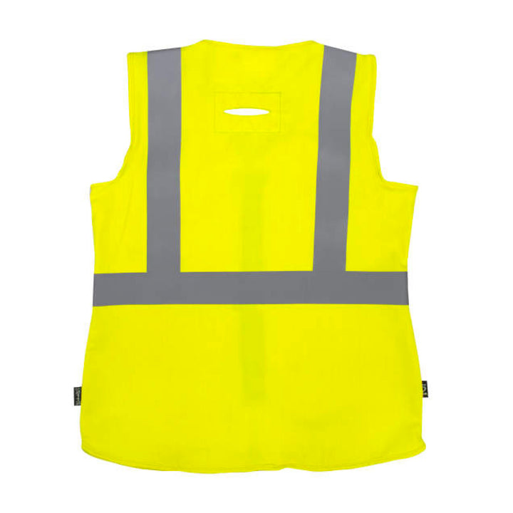 Radians SV99W Class 2 Womens FR Vest - Hi-Vis Green
