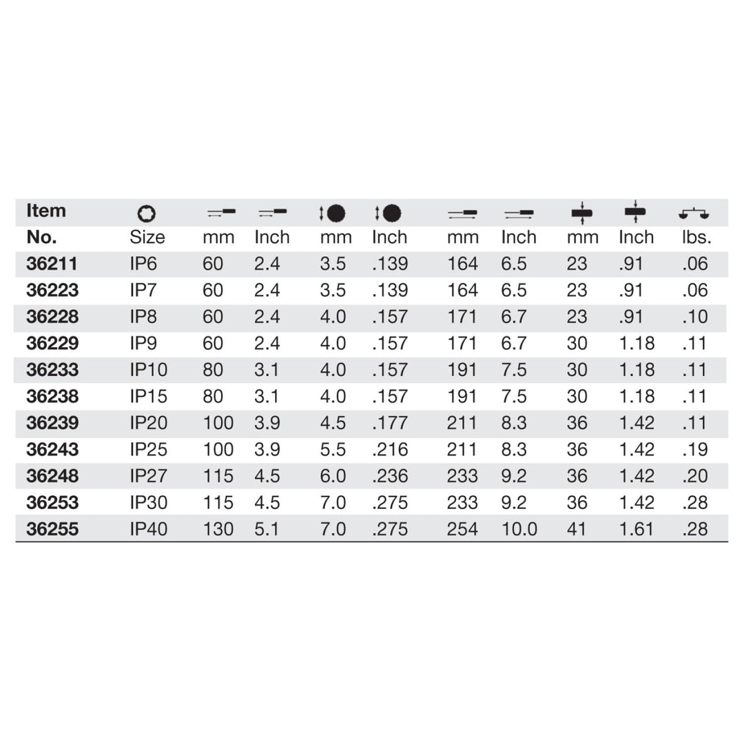 Wiha 36123 TORX® Plus SoftFinish Driver IP20