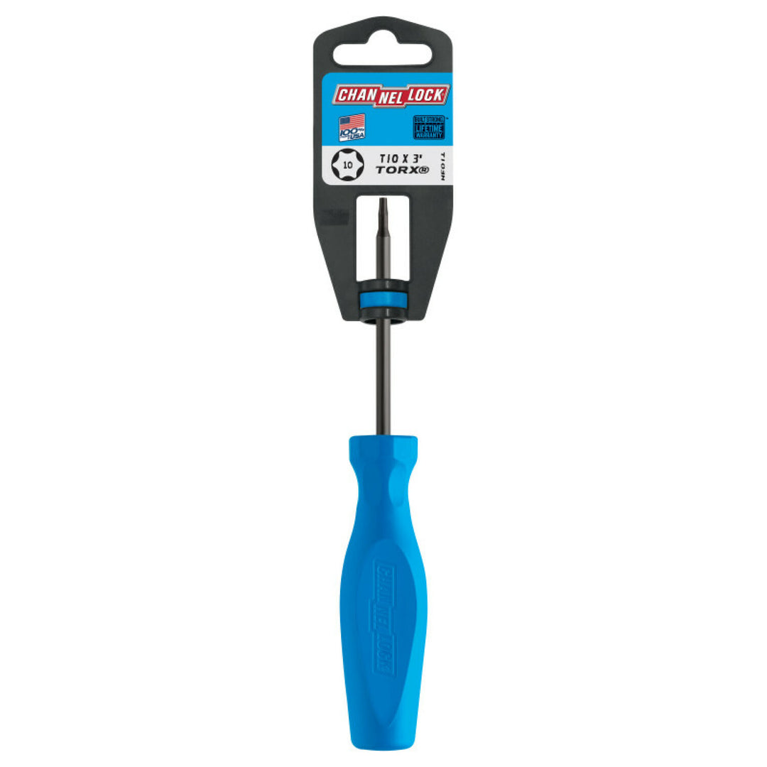 Channellock T103H TORX T10 X 3-Inch Professional Screwdriver