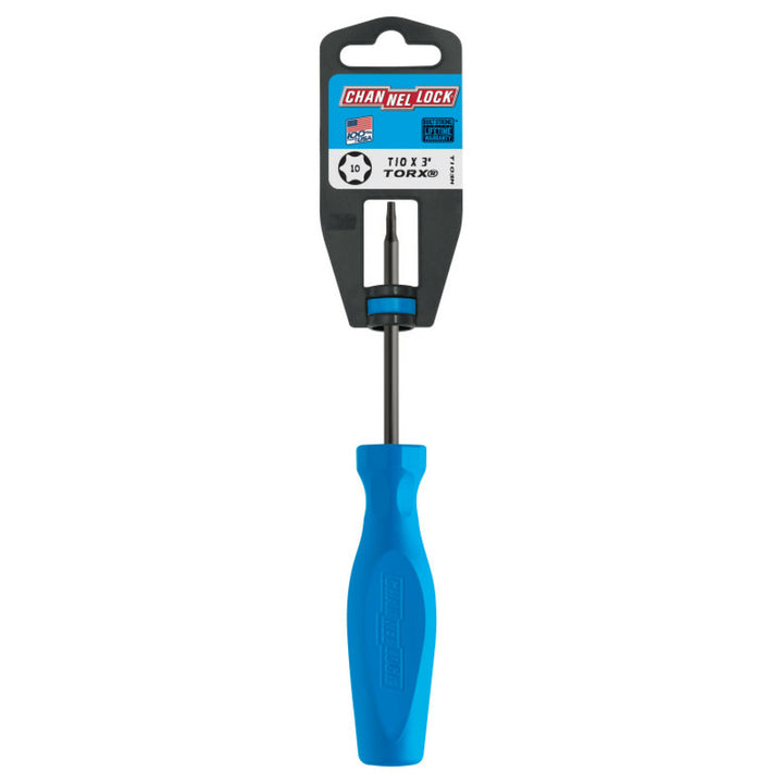 Channellock T103H TORX T10 X 3-Inch Professional Screwdriver