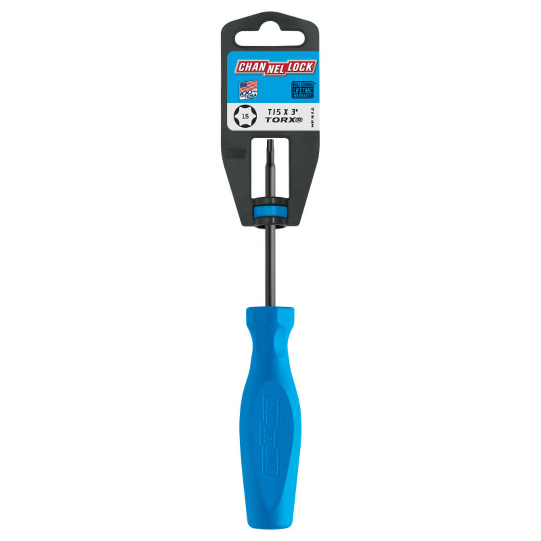 Channellock T153H TORX T15 X 3-Inch Professional Screwdriver