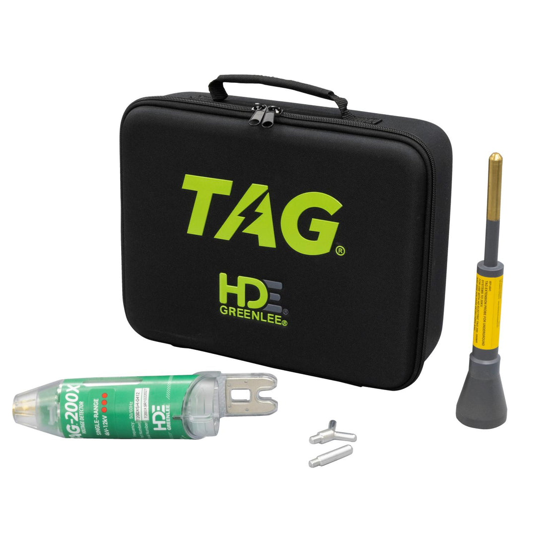 Greenlee T200X-0412/K01 TAG Contact Voltage Detector, 4-12KV, KIT, OH/UG