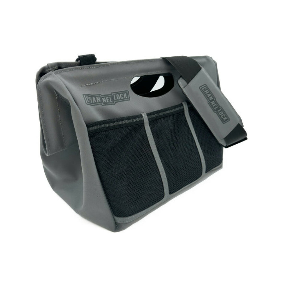 Channellock TGM3G PRO 10-Pocket Premium Tool Tote with LASERLOCK Fabrics