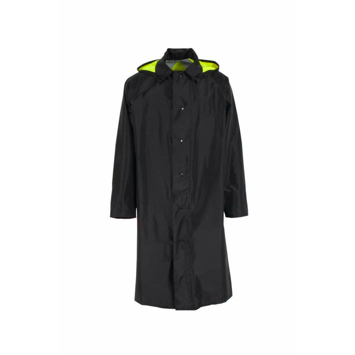 Neese 4703RCH3M Safe Officer Series Reversible Raincoat with Reflective Tape - Hi-Vis Lime/Black