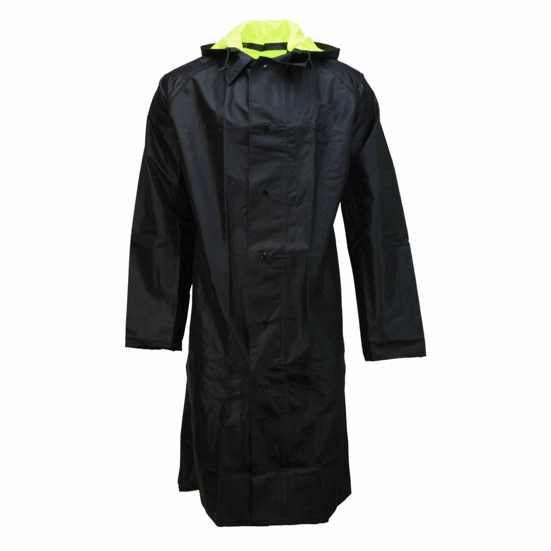 Neese 475RCH3M Duty Series Reversible Coat with 3M Reflective Taping - Hi-Vis Lime/Black
