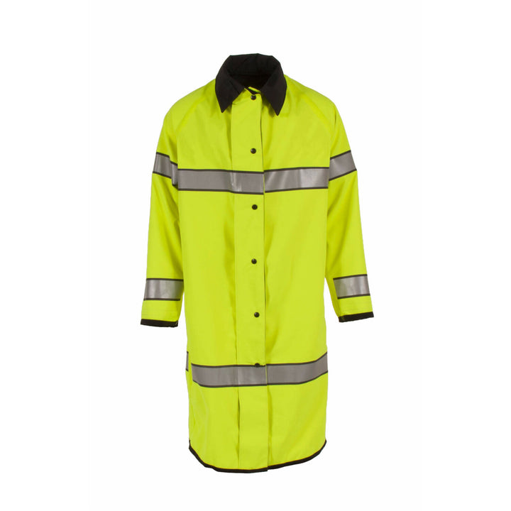 Neese 5010RCH3M Reversible Police Coat with 3M Reflective Taping - Hi-Vis Lime/Black