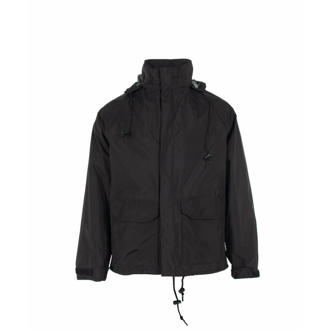 Neese 523AJ Breathable Jacket with Attached Hood - Black