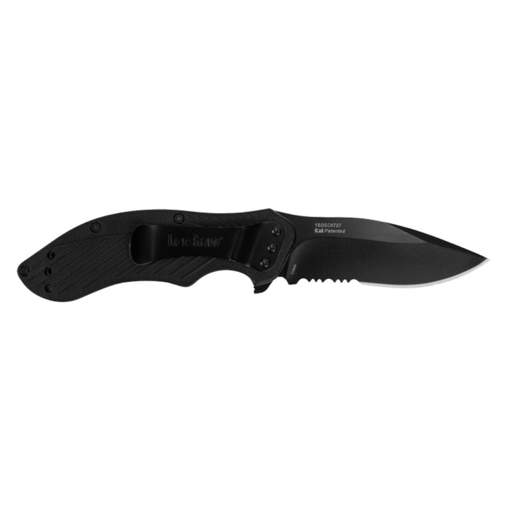 Kershaw 1605CKTST Clash - Black, Serrated