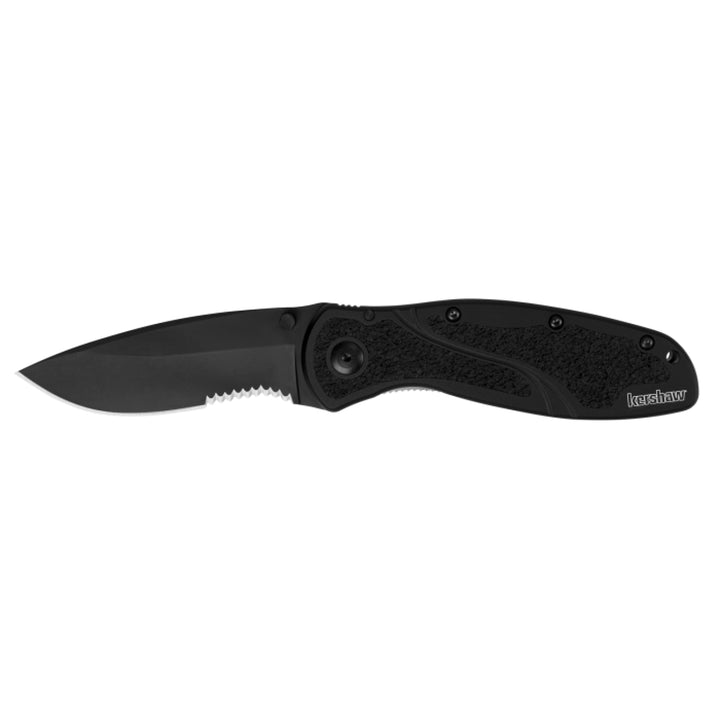Kershaw 1670BLKST Blur - Black, Serrated