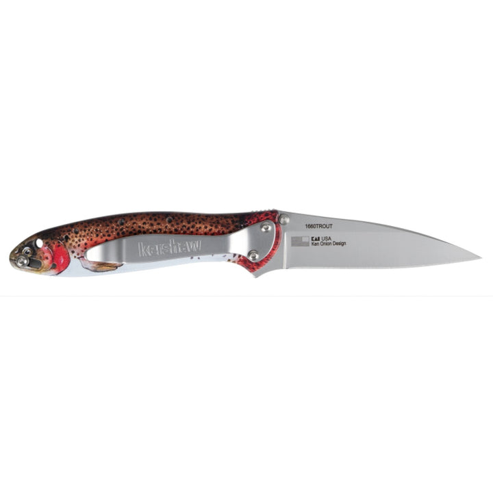Kershaw 1660TROUT Leek - Rainbow Trout
