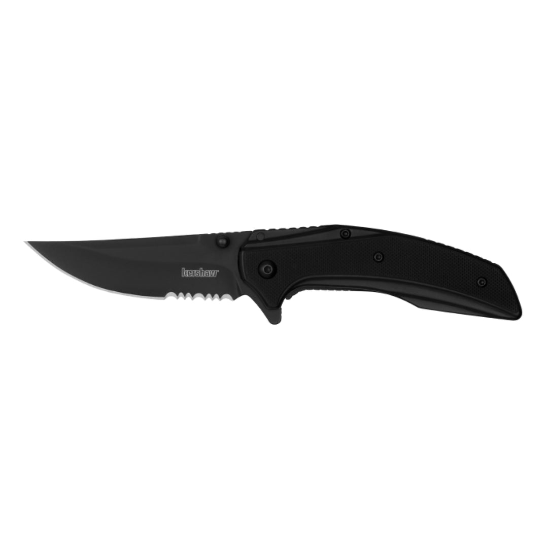 Kershaw 8320BLKST Outright - Black, Serrated