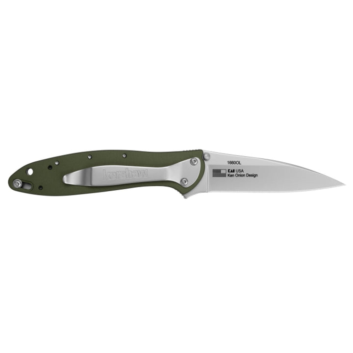Kershaw 1660OL Leek - Olive