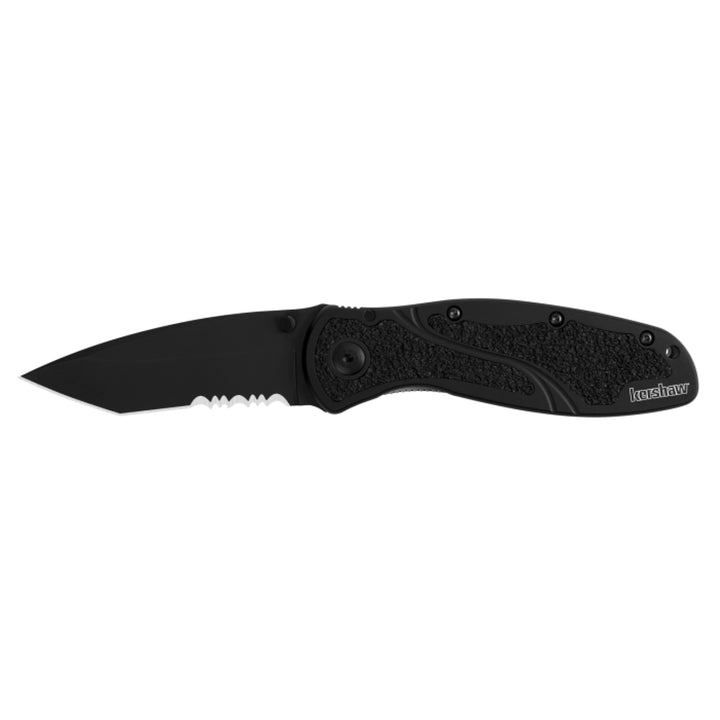 Kershaw 1670TBLKST Blur - Tanto, Black, Serrated