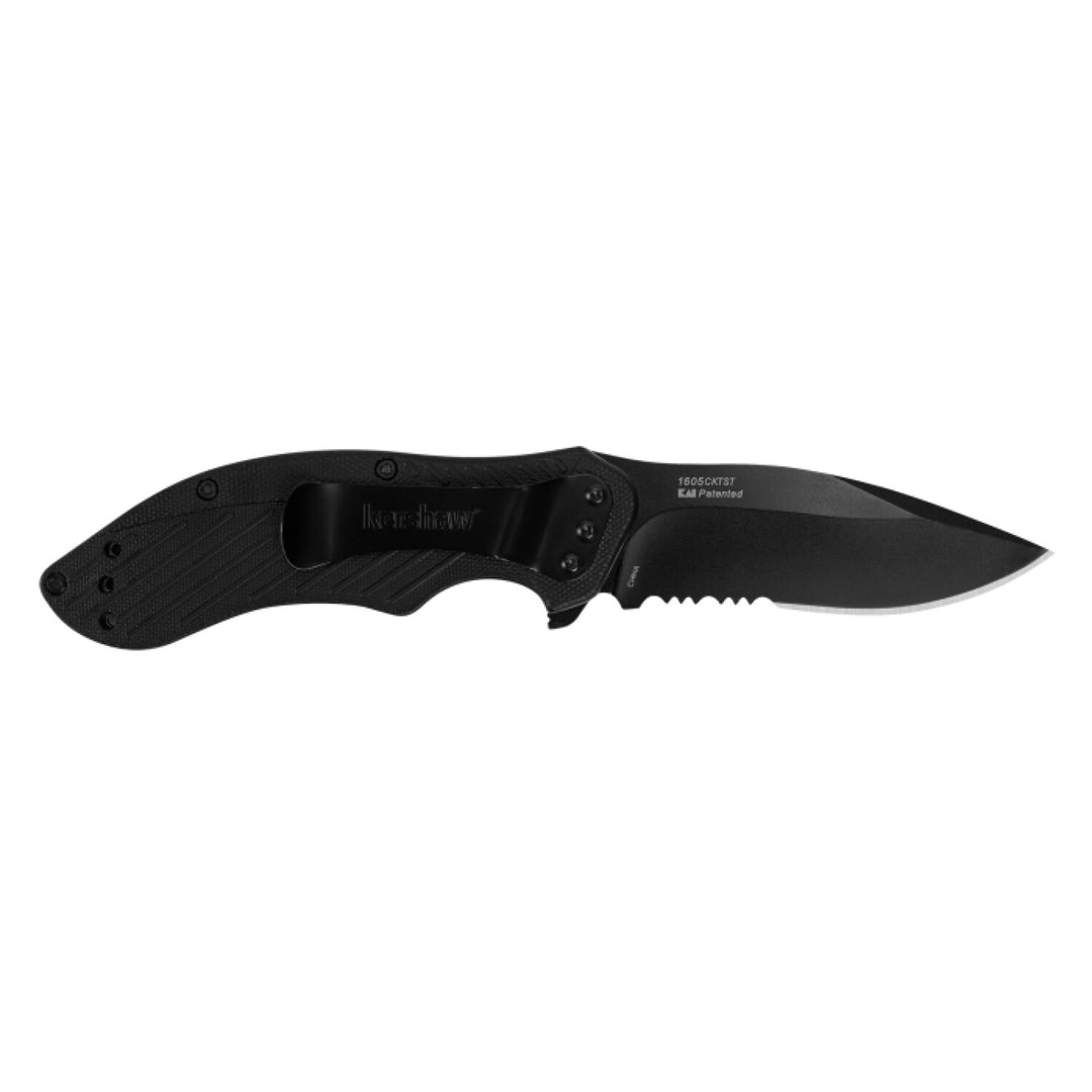 Kershaw 1605CKTST Clash - Black, Serrated