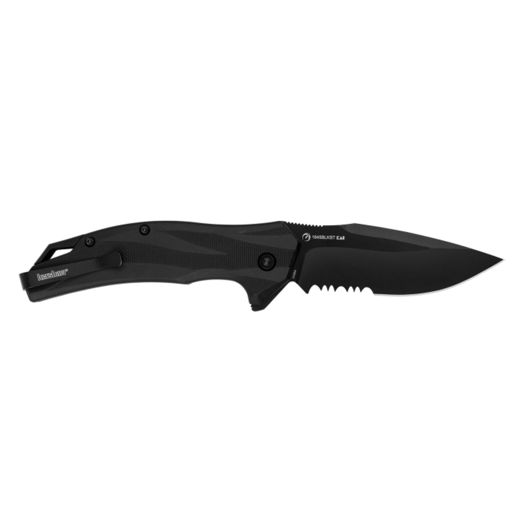 Kershaw 1645BLKST Lateral - Black, Serrated
