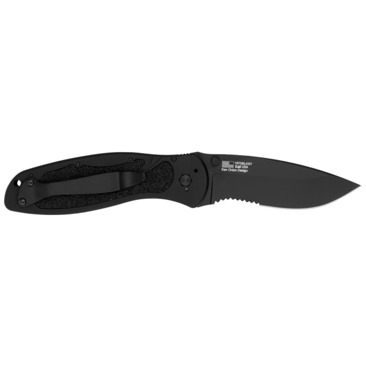 Kershaw 1670BLKST Blur - Black, Serrated