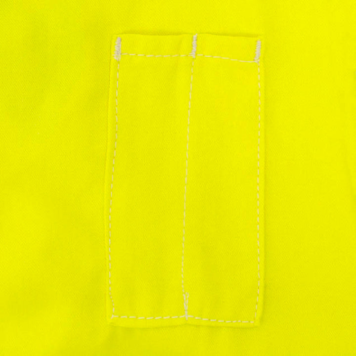 Neese VDH5VSH3 5.7 oz Vented Type R Class 3 Segmented Tape DH Air Workshirt - Fluorescent Yellow