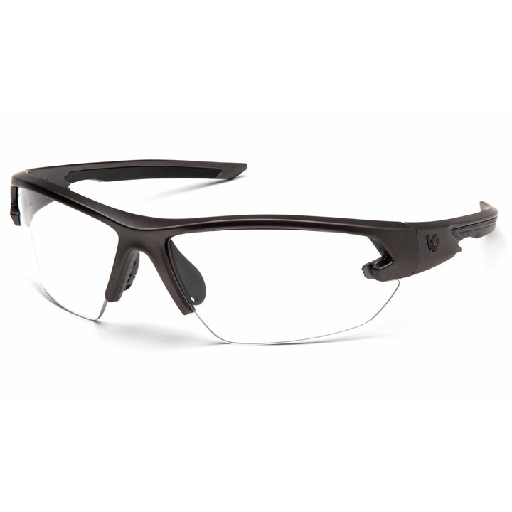 Pyramex VGSGM1410T Clear Anti-Fog Lens with Gun Metal Frame