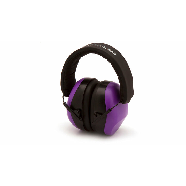 Pyramex VGPM8065C Purple Earmuff – Clamshell NRR 26 dB Low Profile Hearing Protector