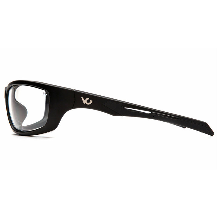 Pyramex VGSB1310T Howitzer Clear Anti-Fog Lens with Black Frame