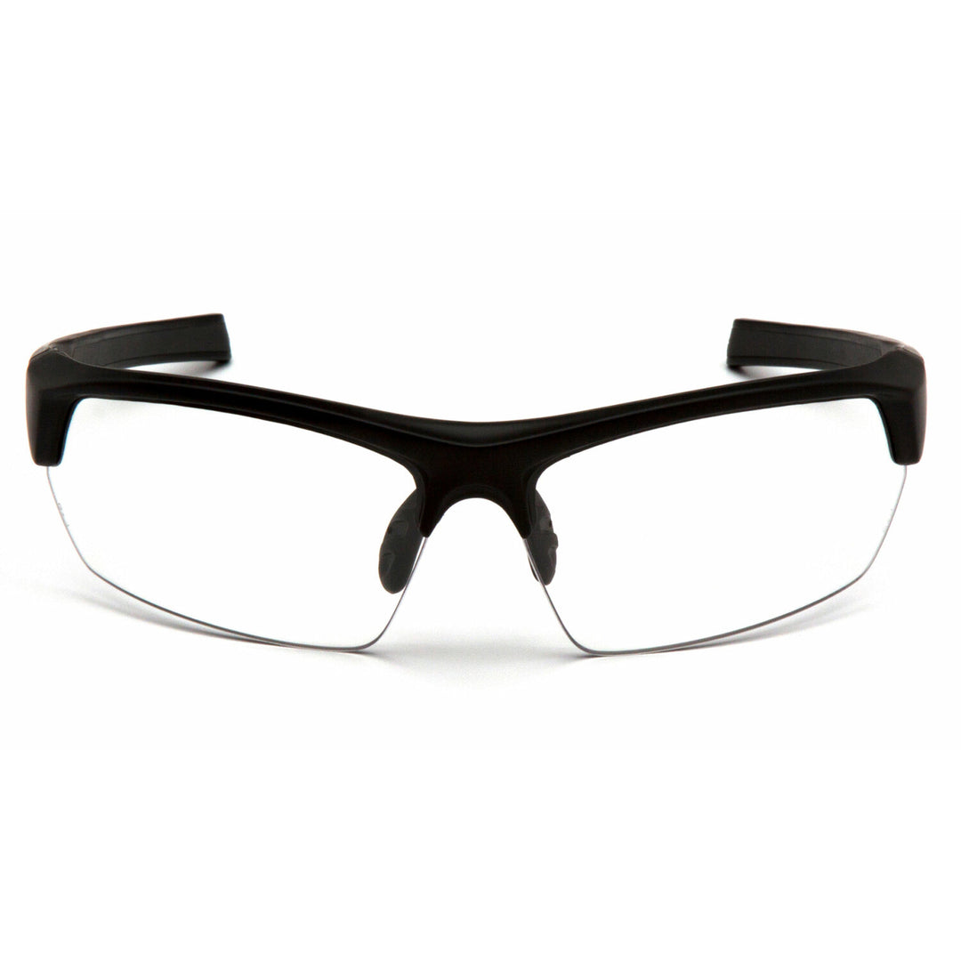 Pyramex VGSB310T Tensaw Clear Anti-Fog Lens with Black/Gray Frame