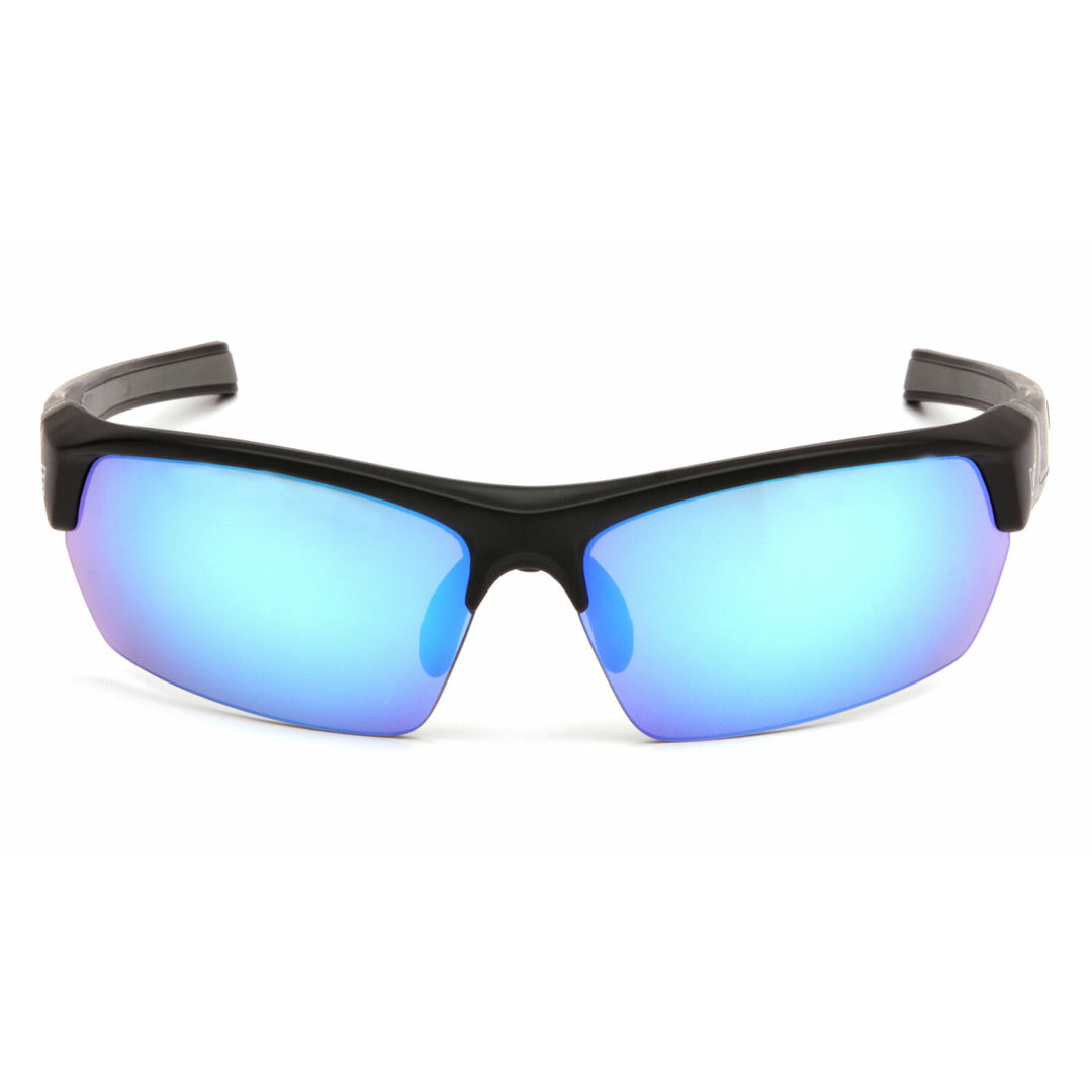 Pyramex VGSB365T Tensaw Ice Blue Mirror Anti-Fog Lens with Black/Gray Frame