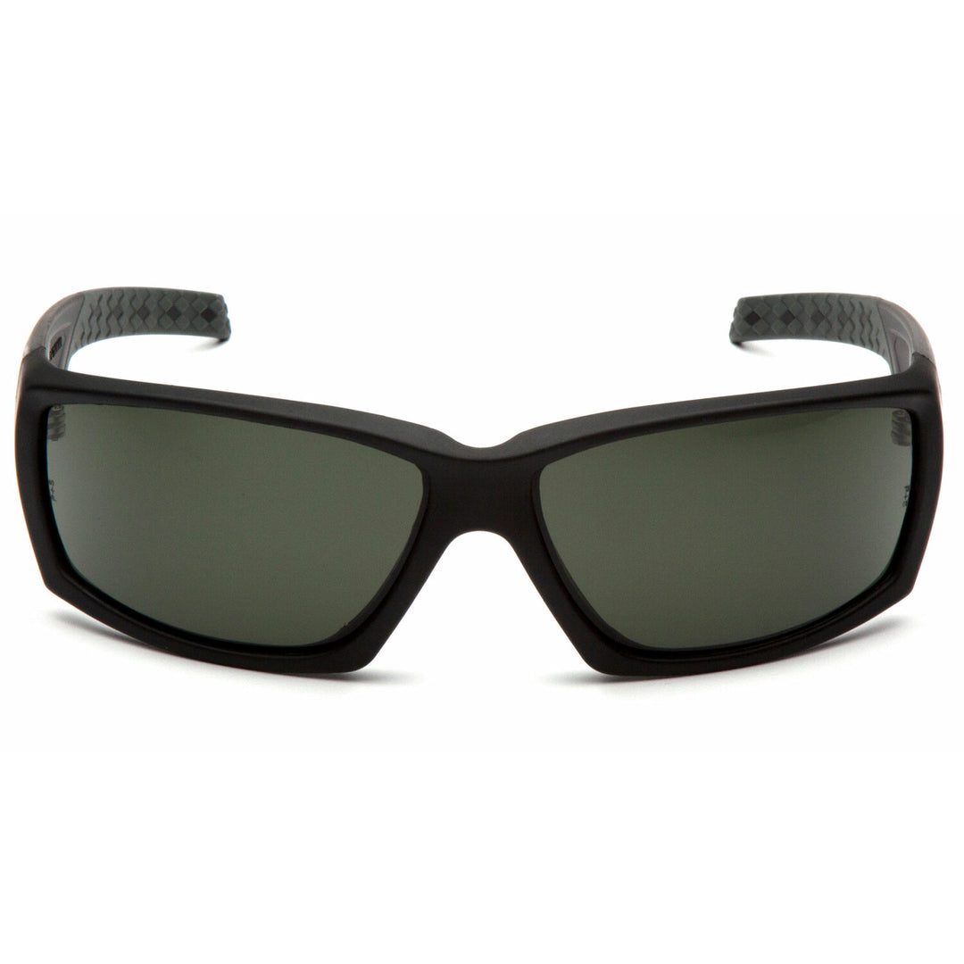 Pyramex VGSB722T Forest H2X Gray Anti-Fog Lens with Black Frame