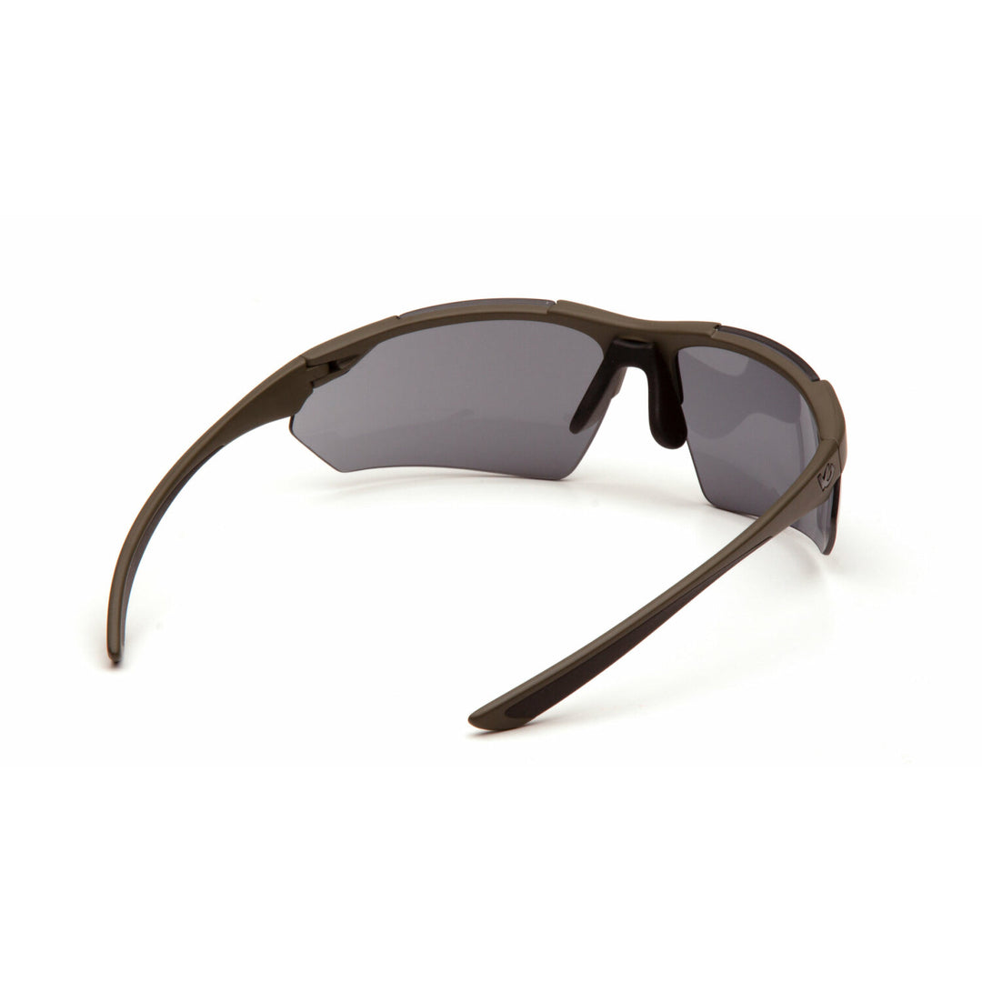 Pyramex VGSG1720T Gray Anti-Fog Lens with OD Green Frame