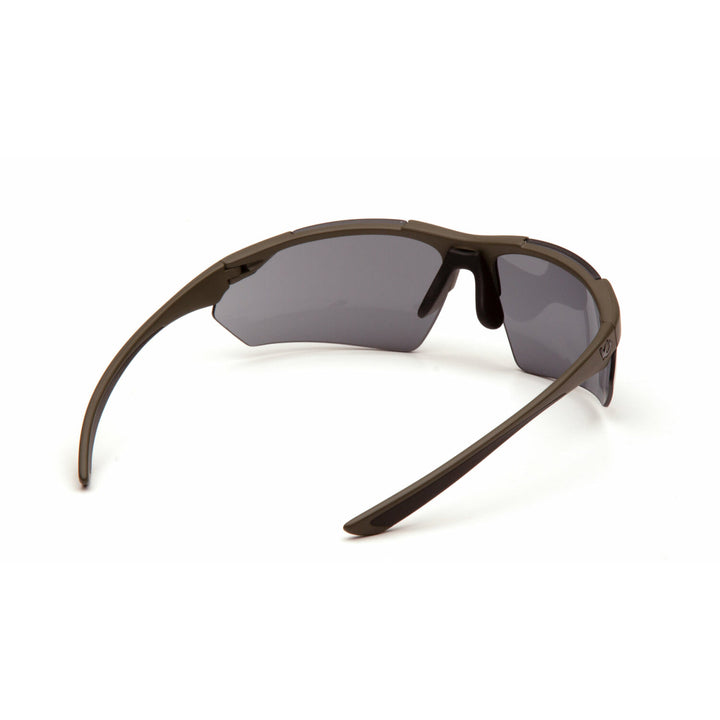 Pyramex VGSG1720T Gray Anti-Fog Lens with OD Green Frame