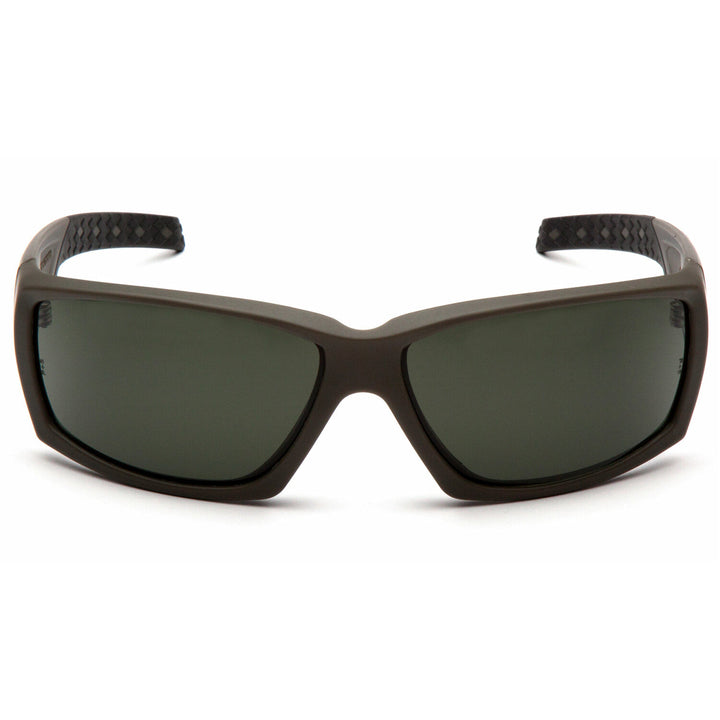 Pyramex VGSG722T Forest H2X Gray Anti-Fog Lens with OD Green Frame