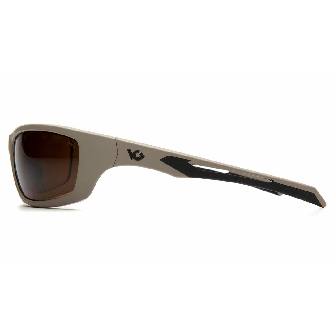 Pyramex VGST1318T Bronze Anti-Fog Lens with Tan Frame