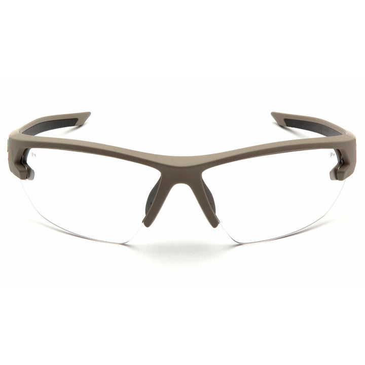 Pyramex VGST1410T Clear Anti-Fog Lens with Tan Frame